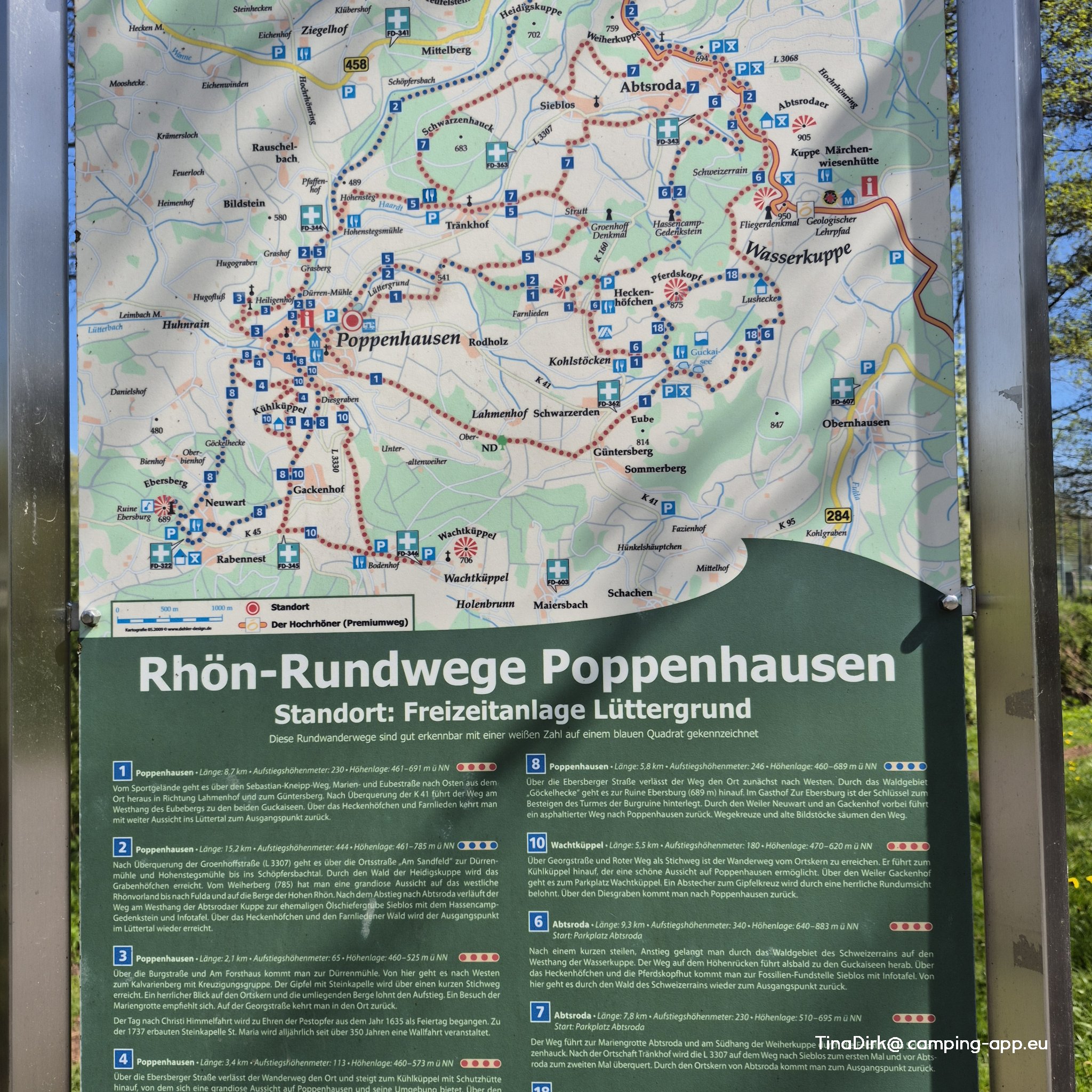 Stellplatz Poppenhausen — Foto 2