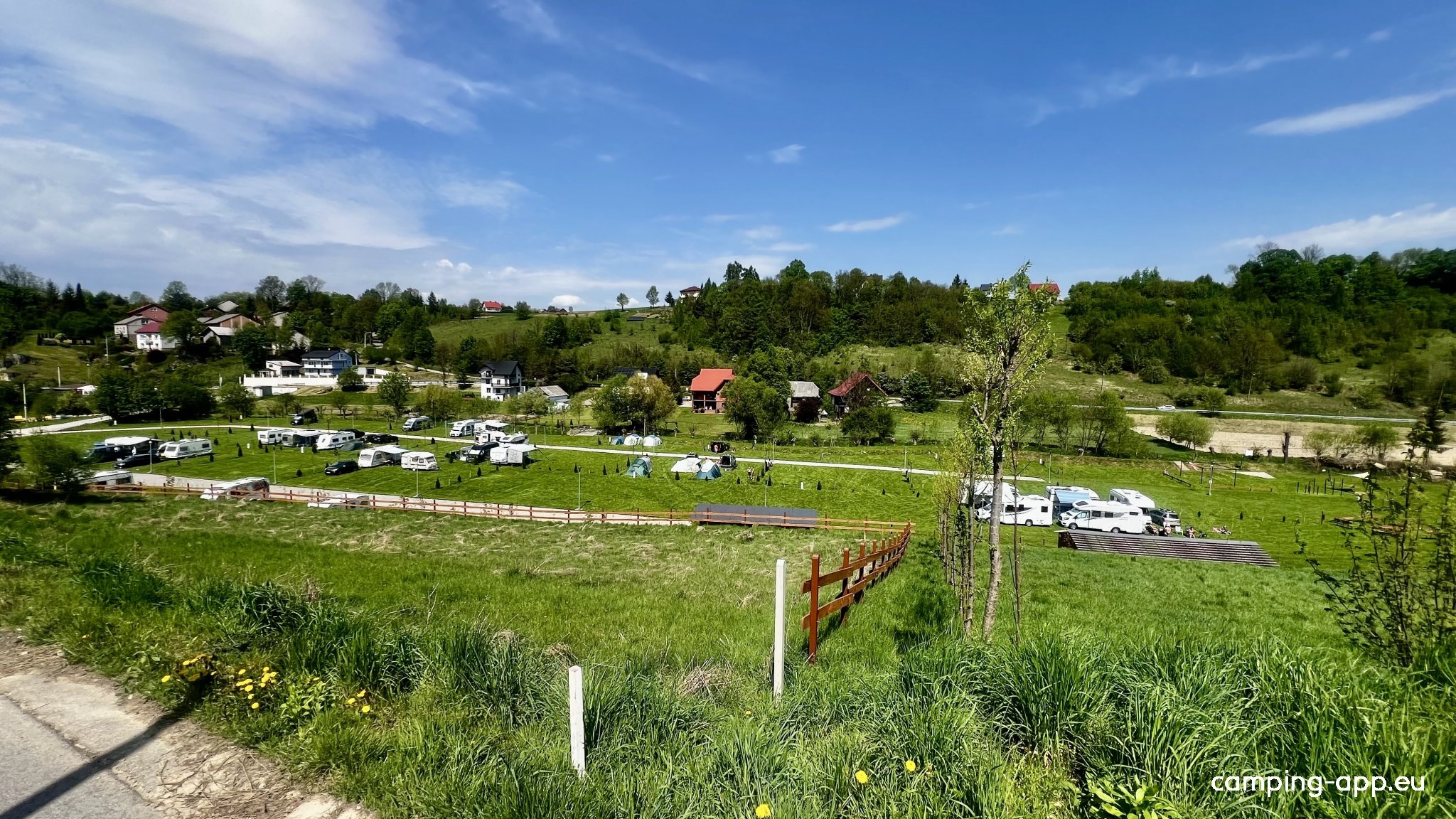 Camping Nasza Dolina — Campingplass in Sułoszowa
