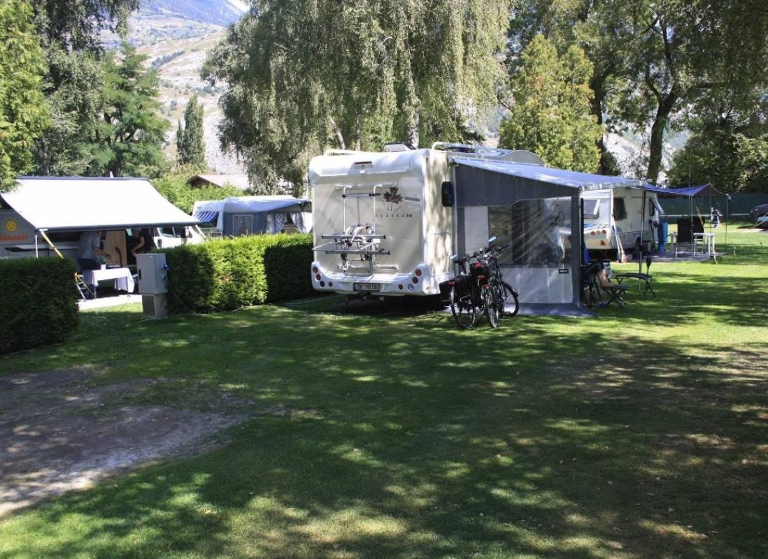 Camping Gemmi **** — Campingplats in Leuk