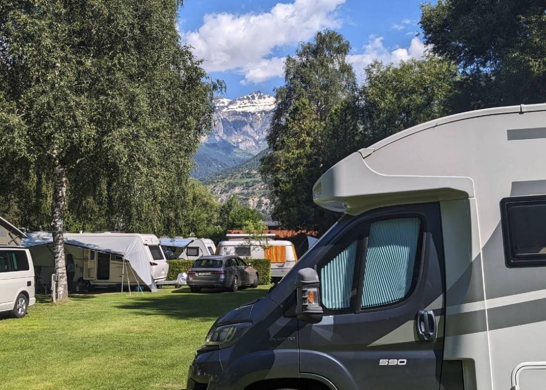 Camping Gemmi **** — Campingplats in Leuk