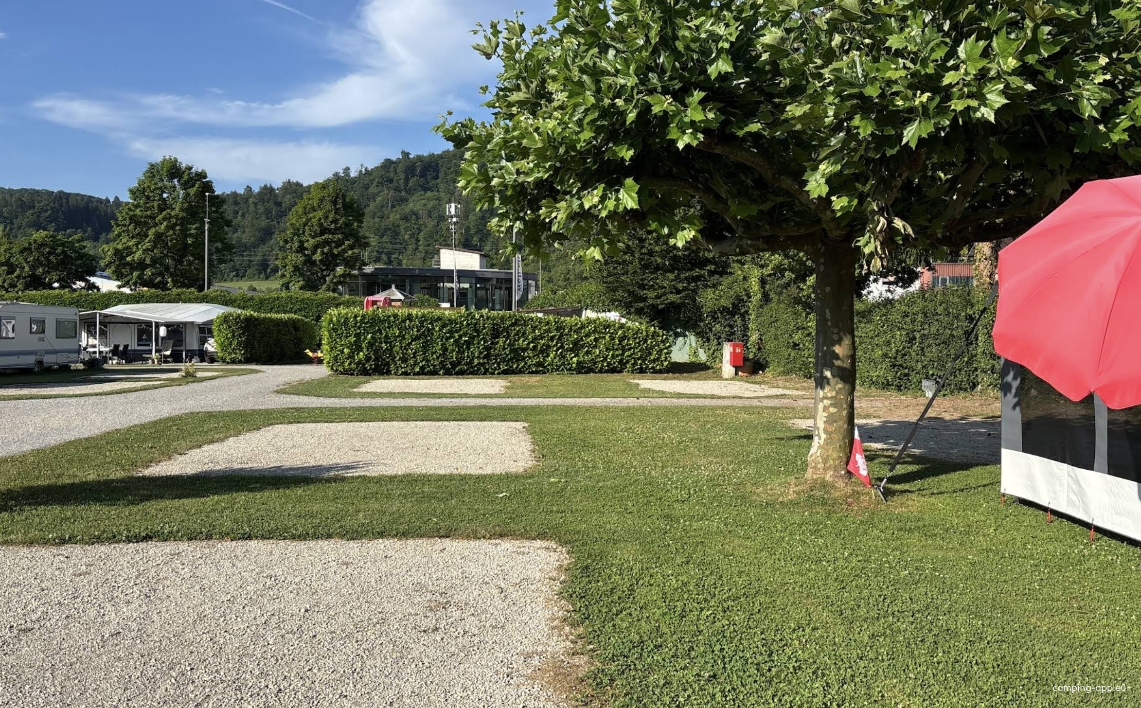 CCBZ - Camping und Caravanningclub Bad Zurzach — Campingplass in Zurzach