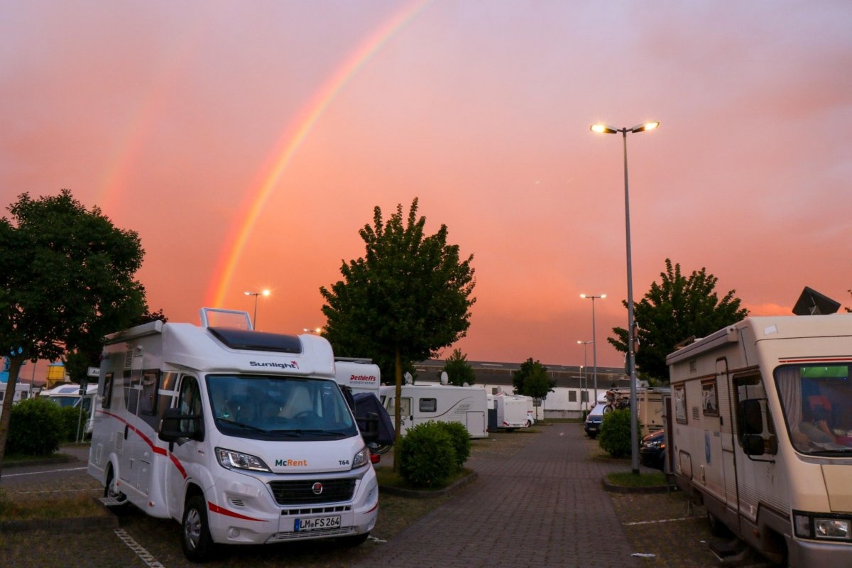 Stellplatz Andernach — Bobilplass in Andernach