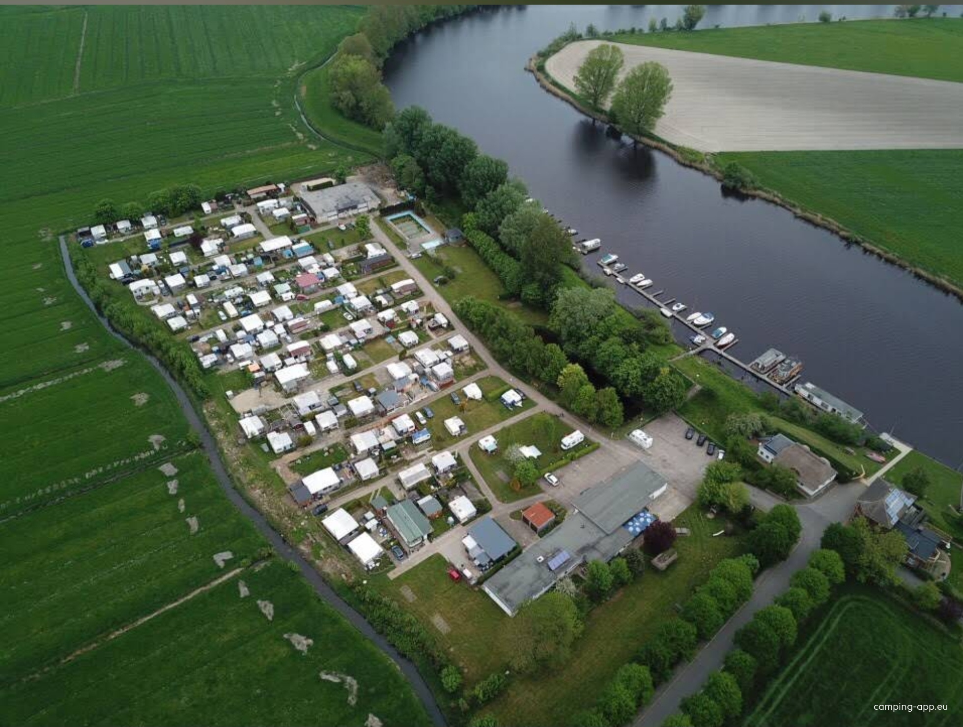 Eidertal Camping GmbH — Area da campeggio in Delve