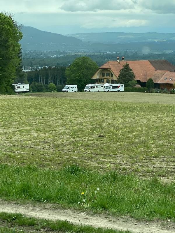 Stellplatz Tannli — Sítio para autocaravanas in Wichtrach