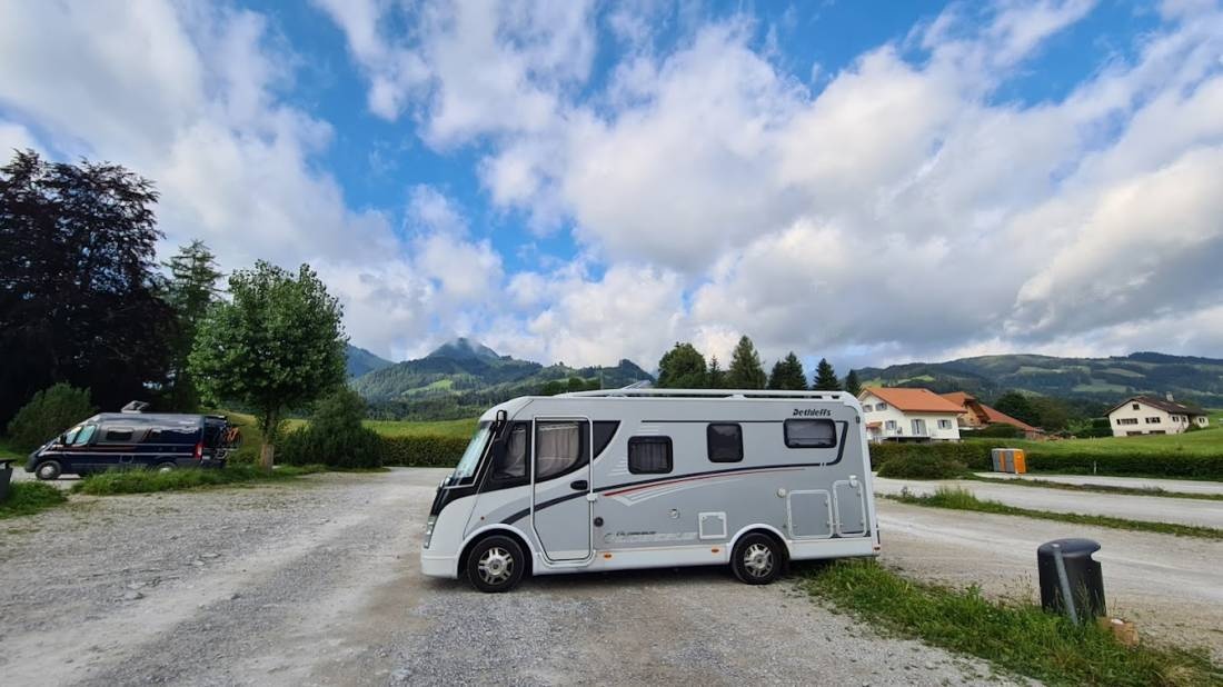 Parkplatz P3 — Місце для кемперів in Gruyères