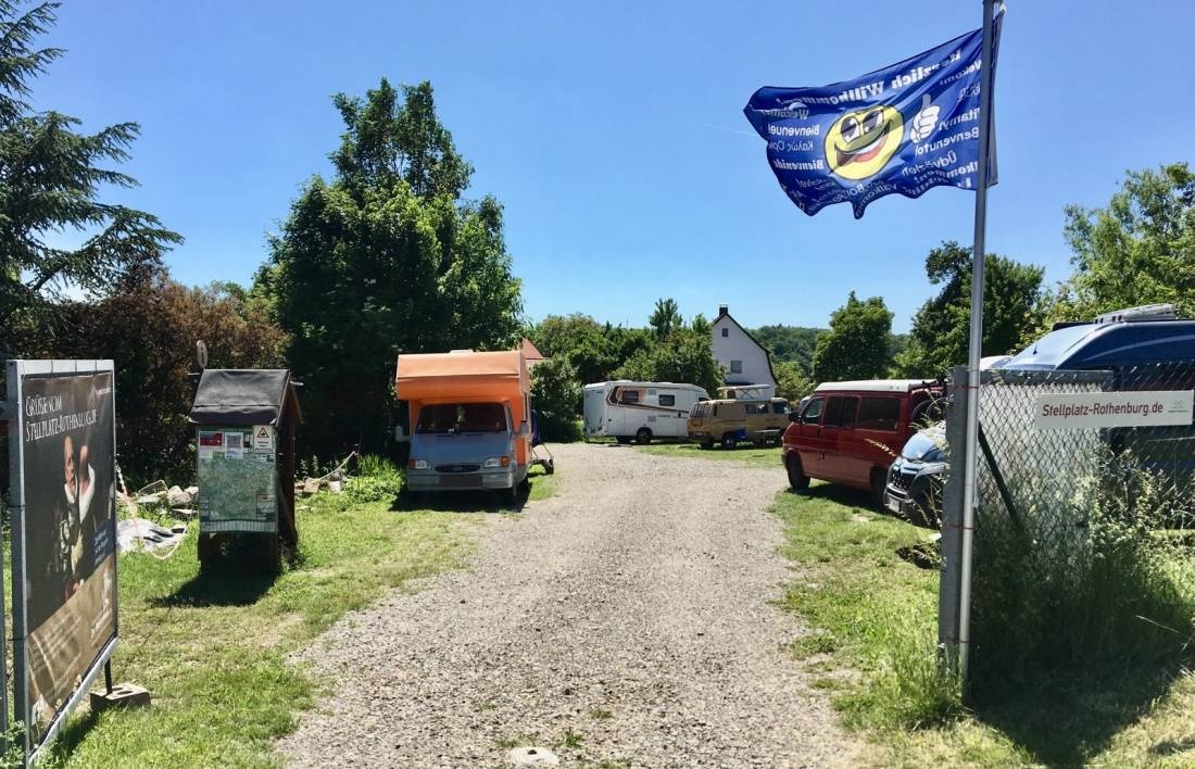 Stellplatz Rothenburg — Privatgrundstück in Rothenburg ob der Tauber