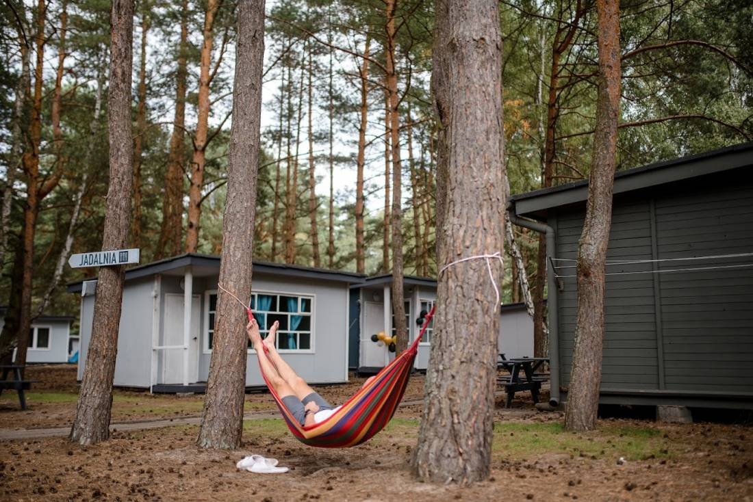 Bursztynowy las — Kamp yeri in Gdańsk