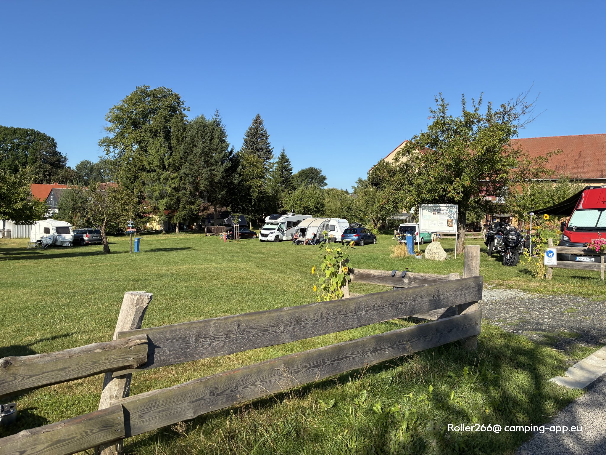 Stellplatz am Schanzberg — Fotoğraf 2