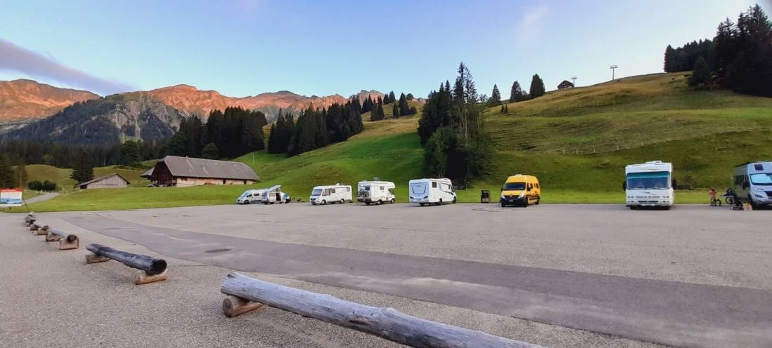 Wohnmobilstellplatz Sörenberg — Campervan Site in Flühli