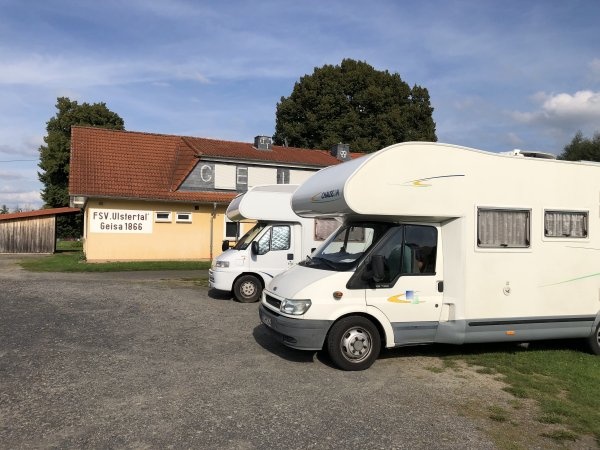 Stellplatz Schleider Straße Geisa — Sítio para autocaravanas in Geisa