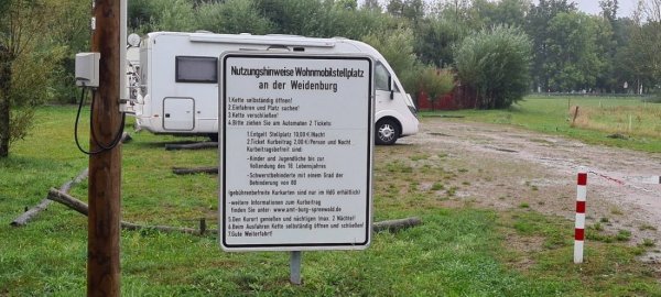 Wohnmobilstellplatz Weidenburg — Photo 2