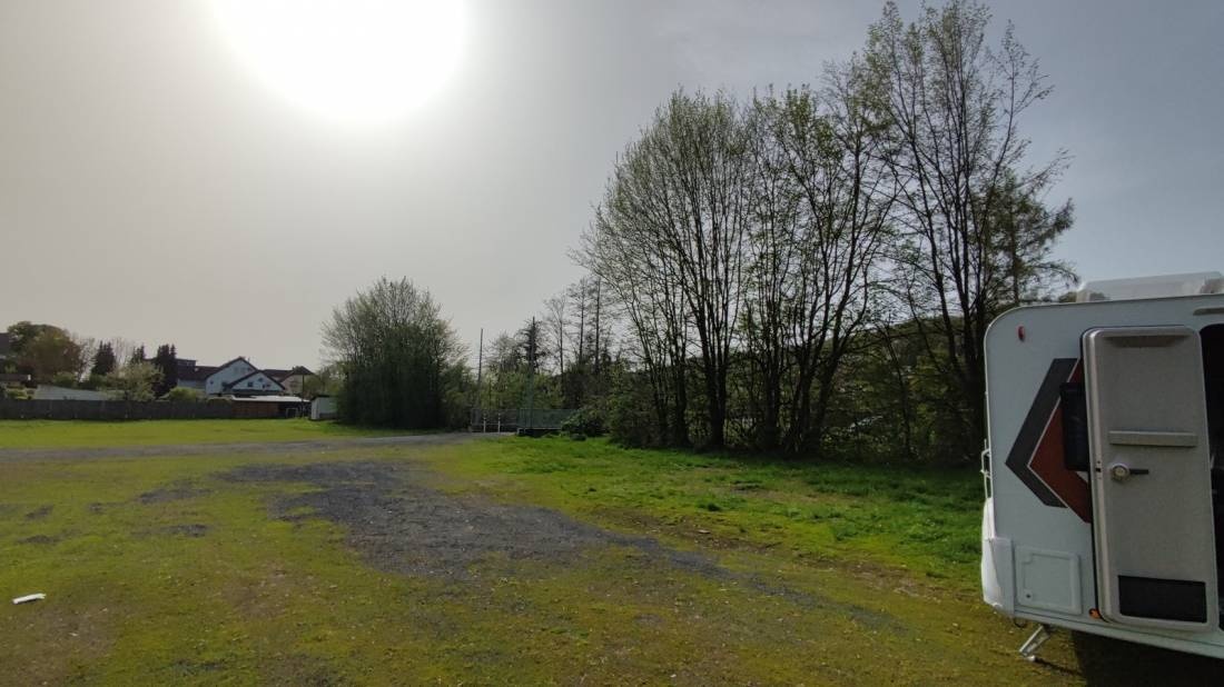 Stellplatz Ortenberg — Sítio para autocaravanas in Ortenberg