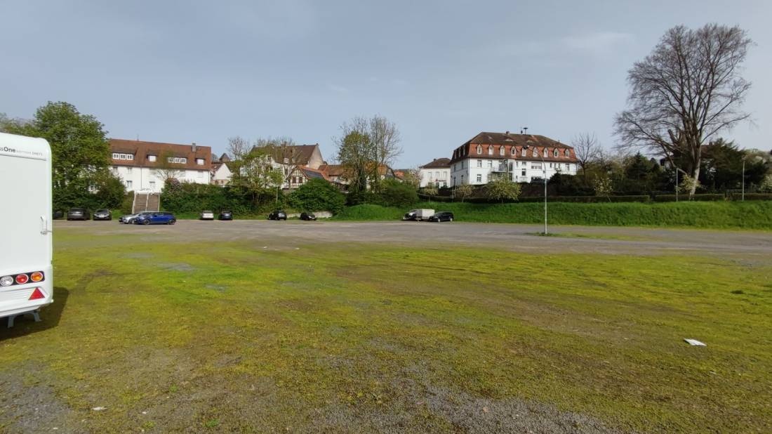 Stellplatz Ortenberg — Sítio para autocaravanas in Ortenberg