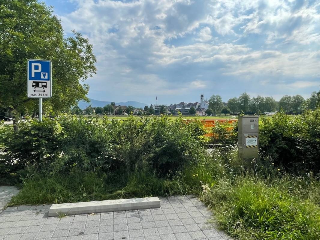 Stellplatz Aarau — Ställplats in Aarau