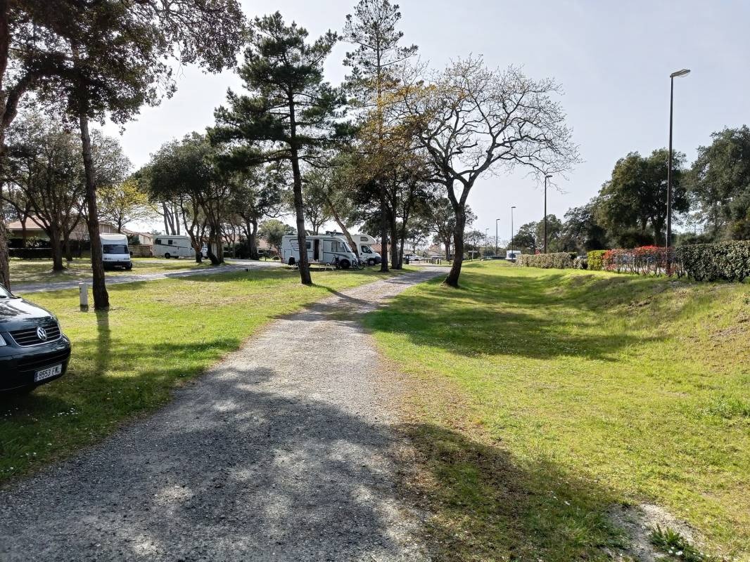 Stellplatz Moliets-et-Maa — Sítio para autocaravanas in Moliets-et-Maa