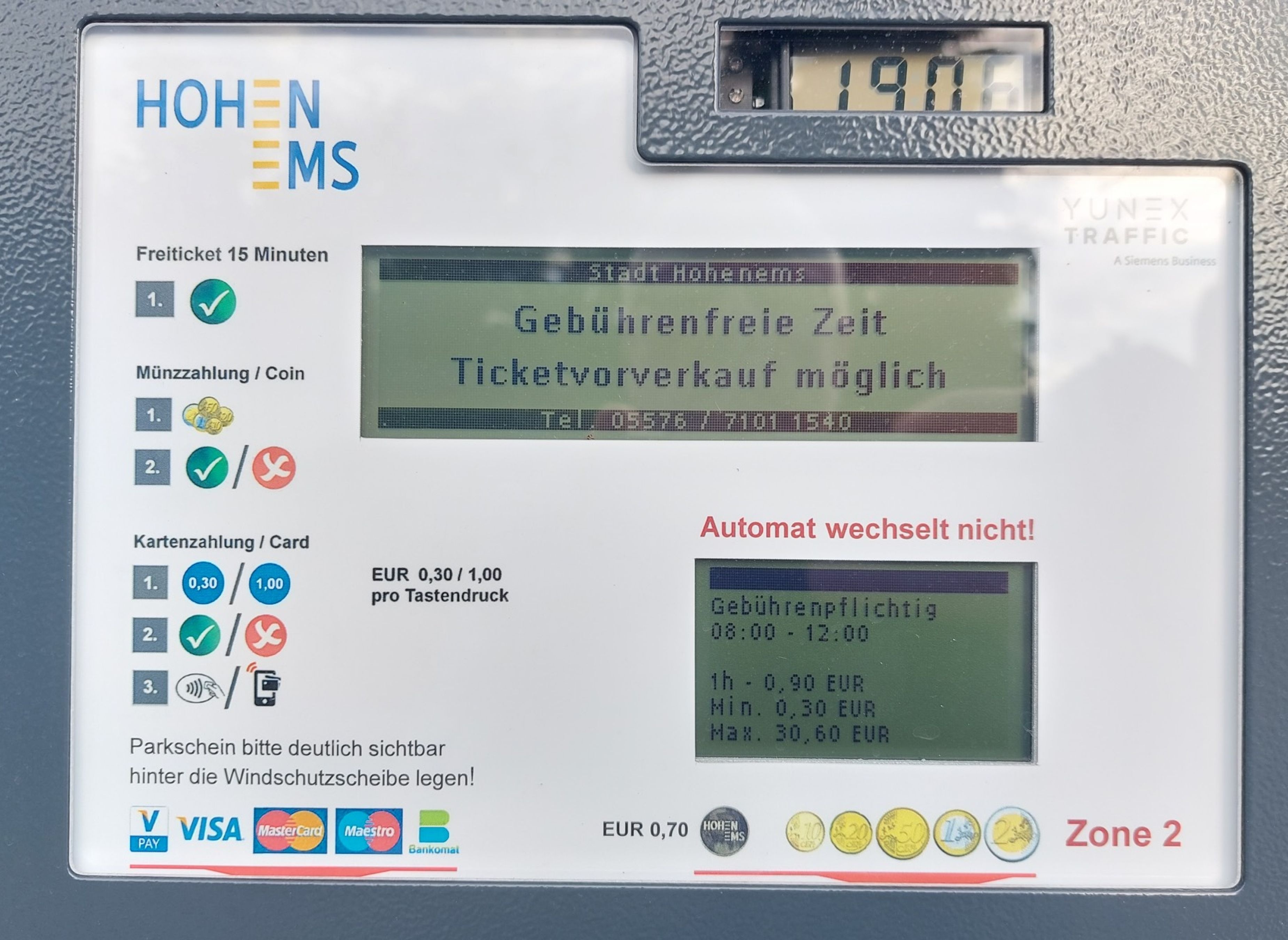 Wohnmobilstellplatz Hohenems-Zentrum — Bobilplass in Hohenem