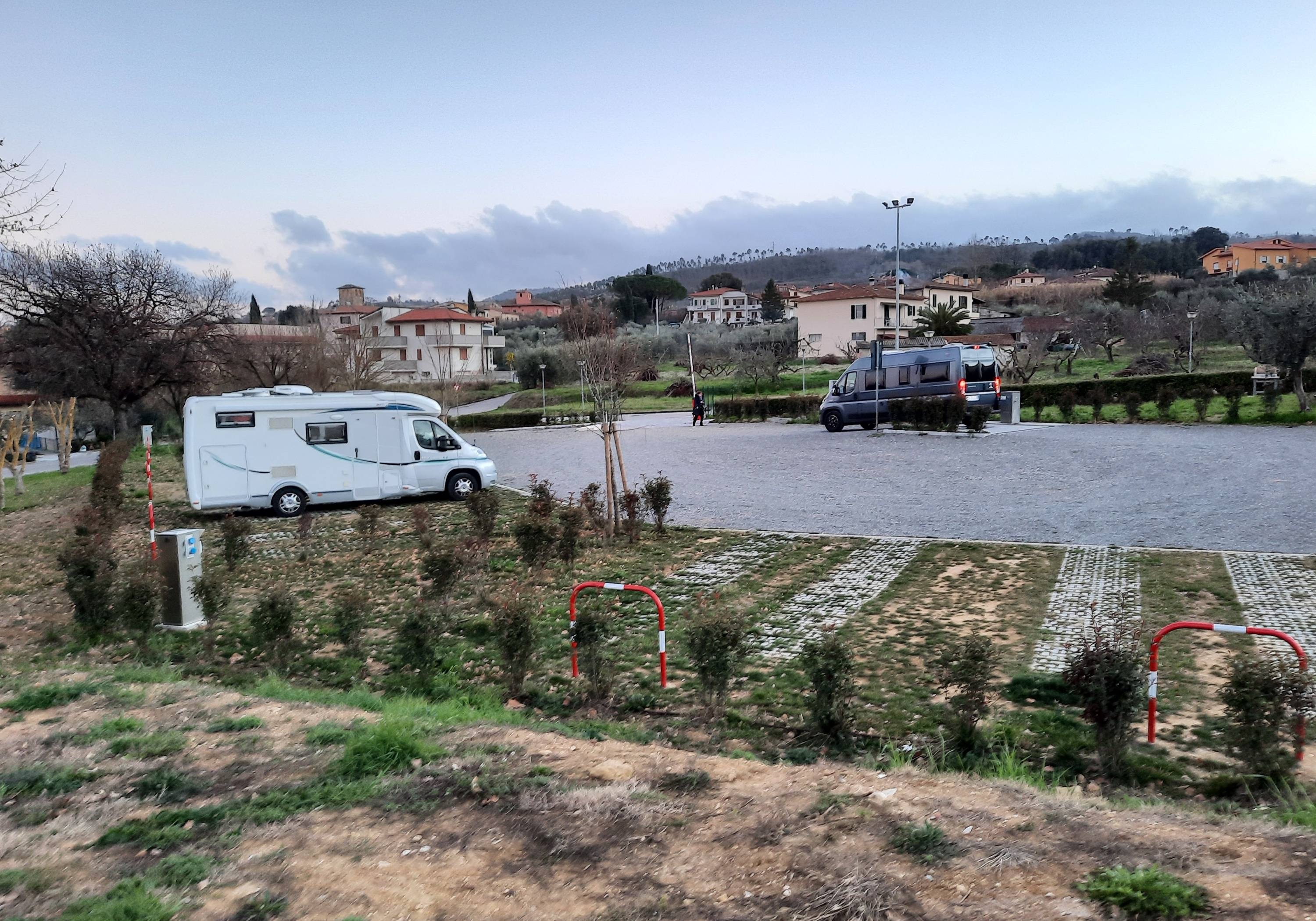 Area comunale Casciana Terme — Bobilplass in Casciana Terme