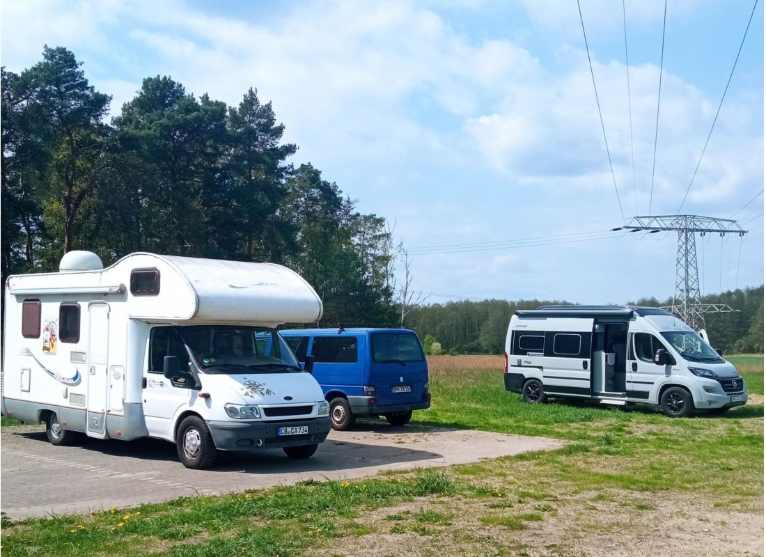 Wohnmobilstellplatz Cottbus-Kolkwitz — Sítio para autocaravanas in 