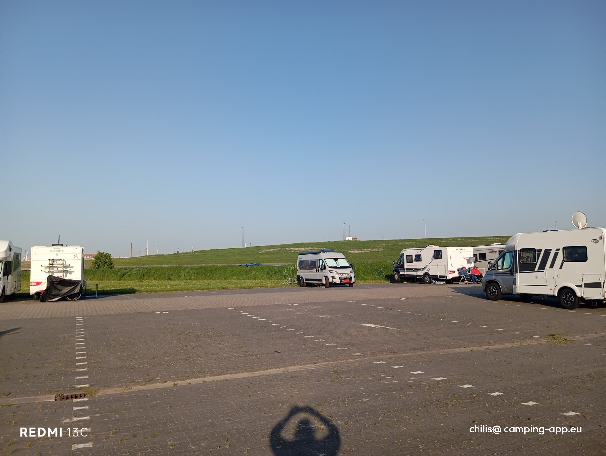 Stellplatz am Camping Harlesiel — Foto 3