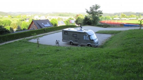 Stellplatz Gelenau — Sp. parking dla kamperów in Gelenau / Erzgebirge