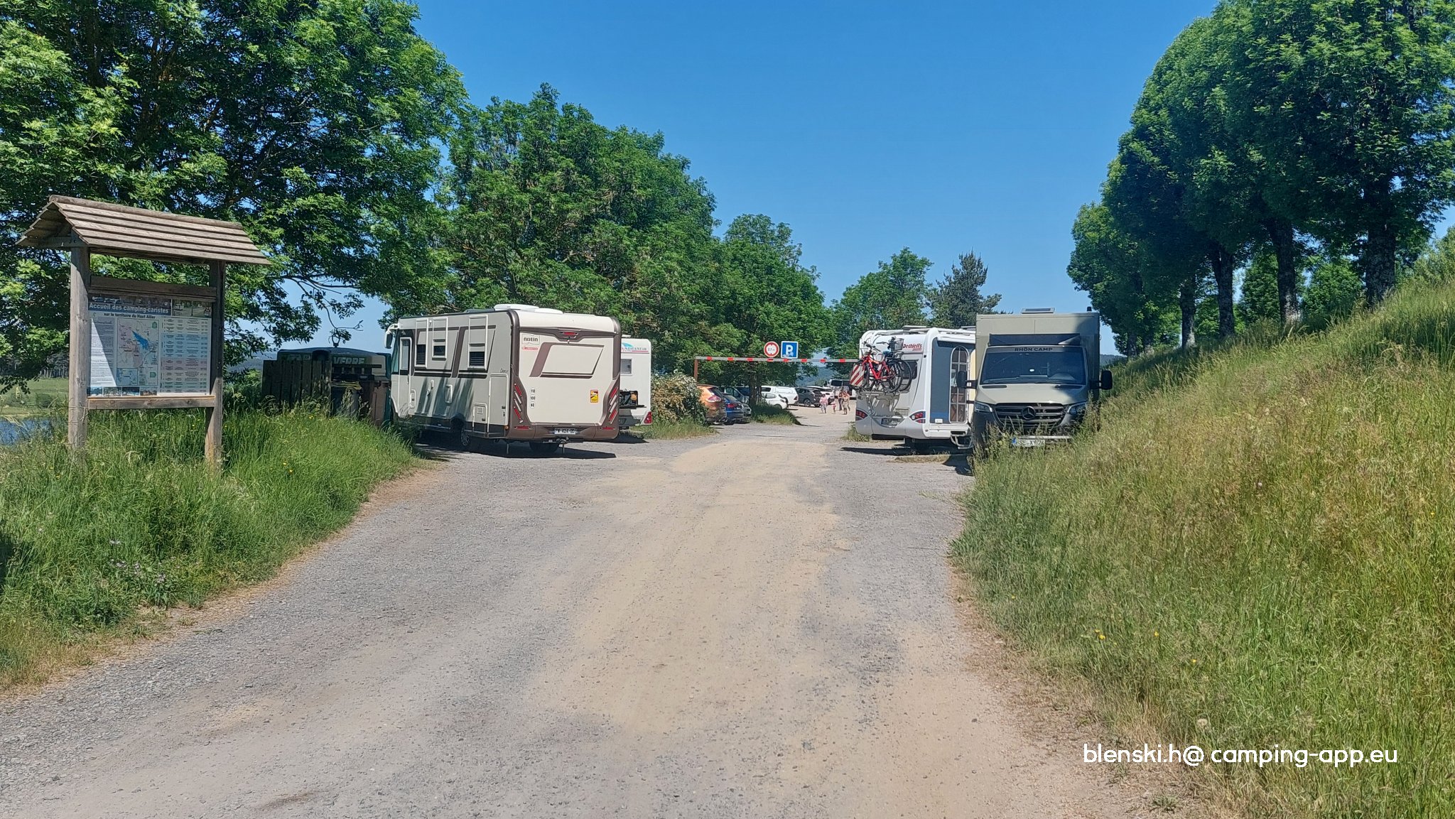 Stellplatz Langogne — Campervan Site in Langogne