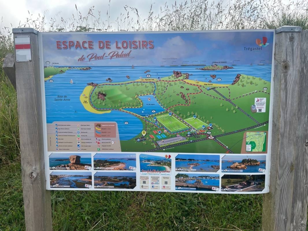 Stellplatz Trégastel — Bobilplass in Trégastel