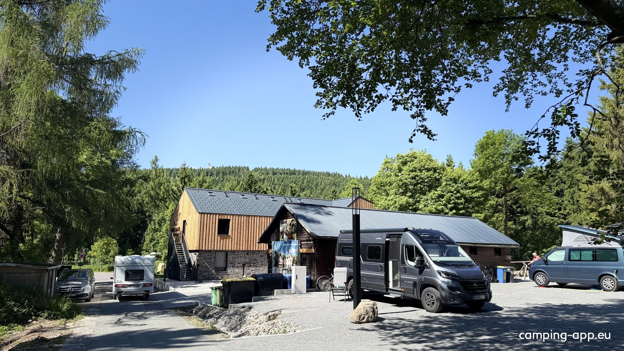 Stellplatz Oberwiesenthal an der Sportbaude Waldeck — Місце в ресторані чи готелі in Oberwiesenthal