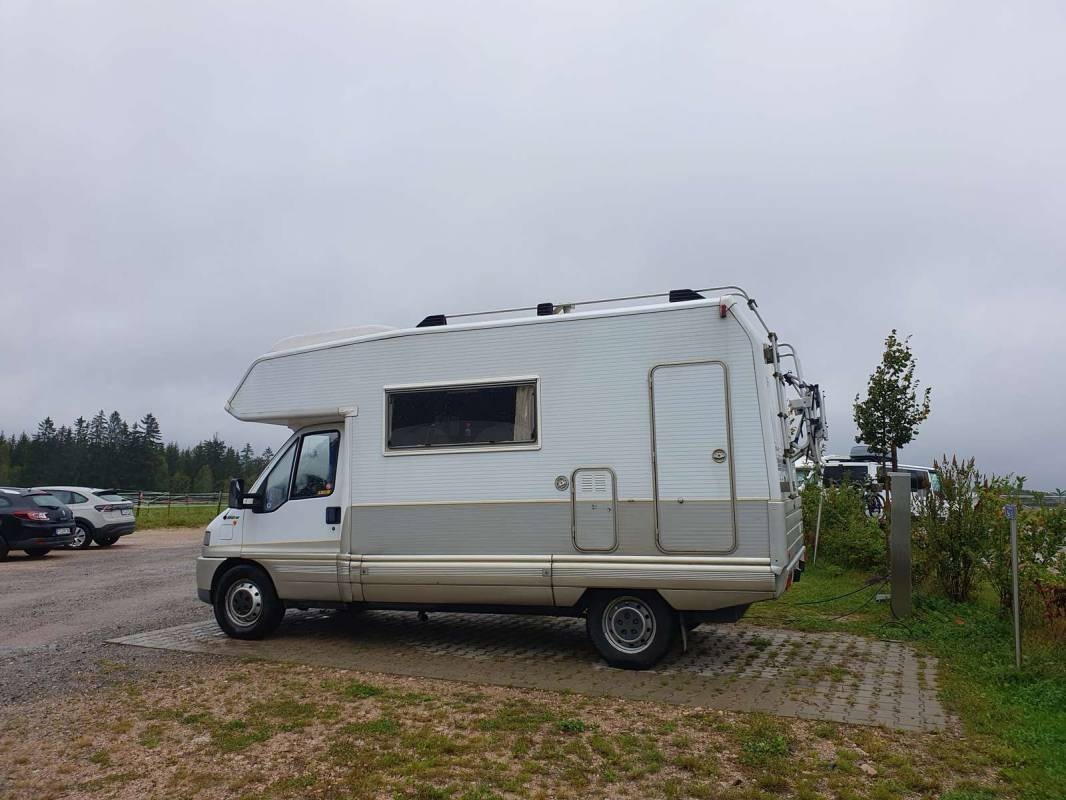 Stellplatz Badegärten Eibenstock — Aire camping car in Eibenstock