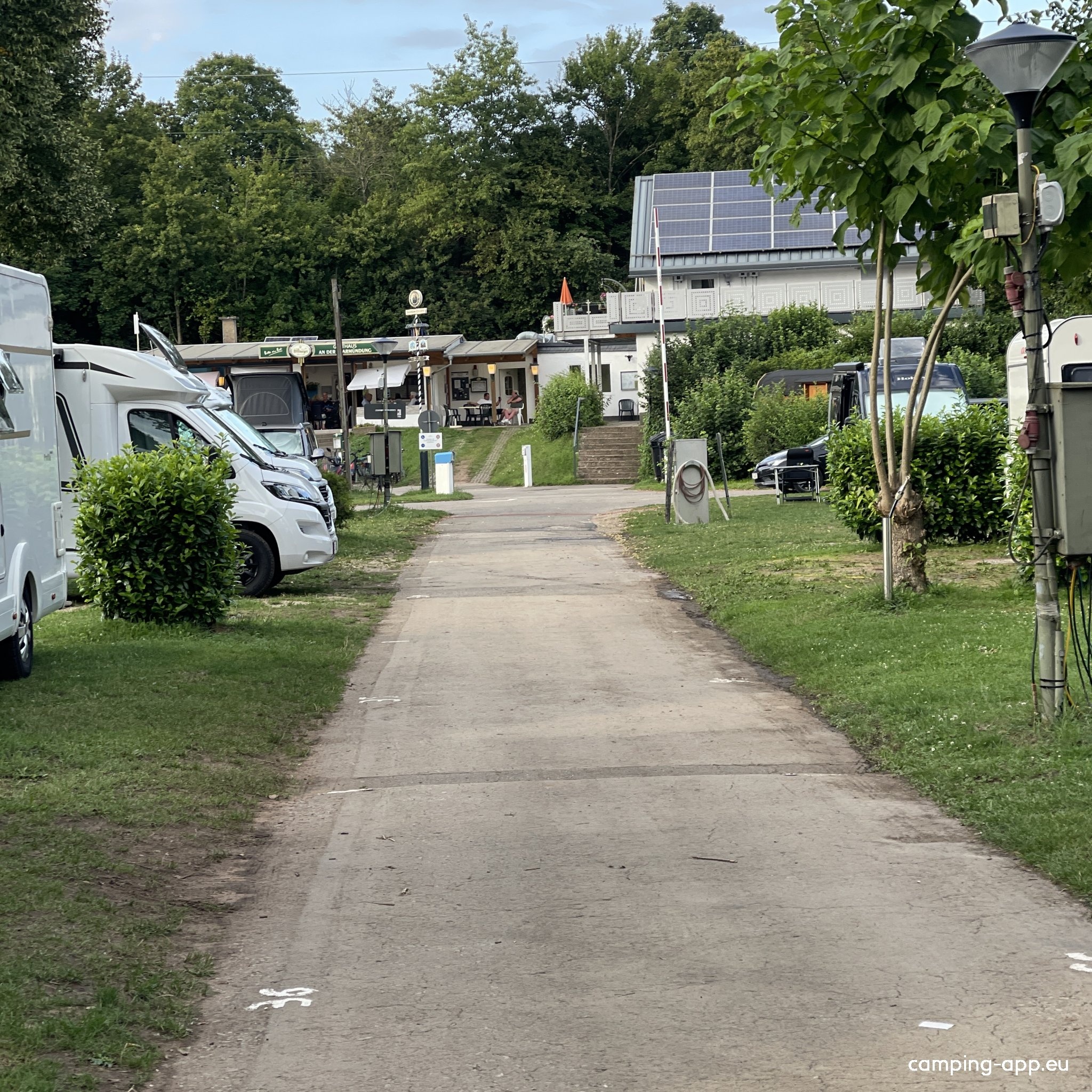 Camping Saarmündung Konz — Kamp yeri in Konz