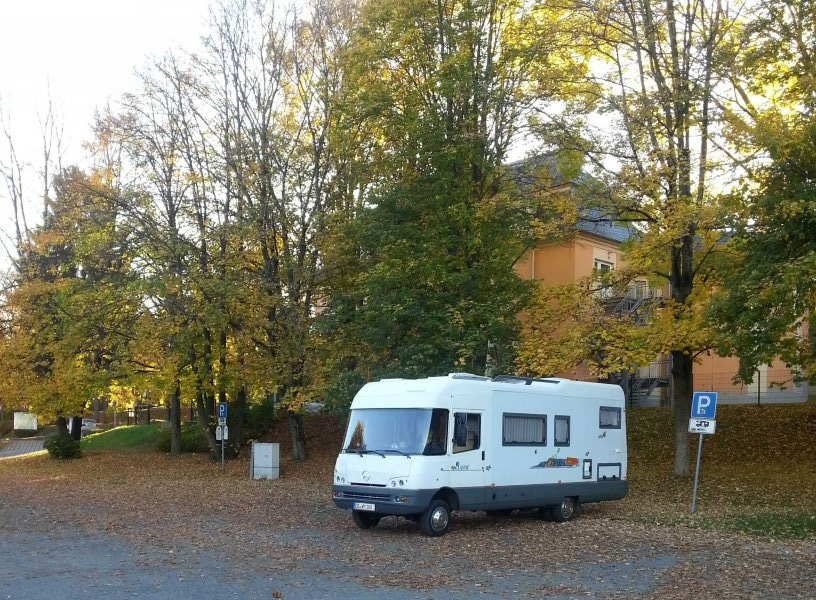 Stellplatz Platz unter den Linden — Ställplats in Schneeberg-Neustädtel