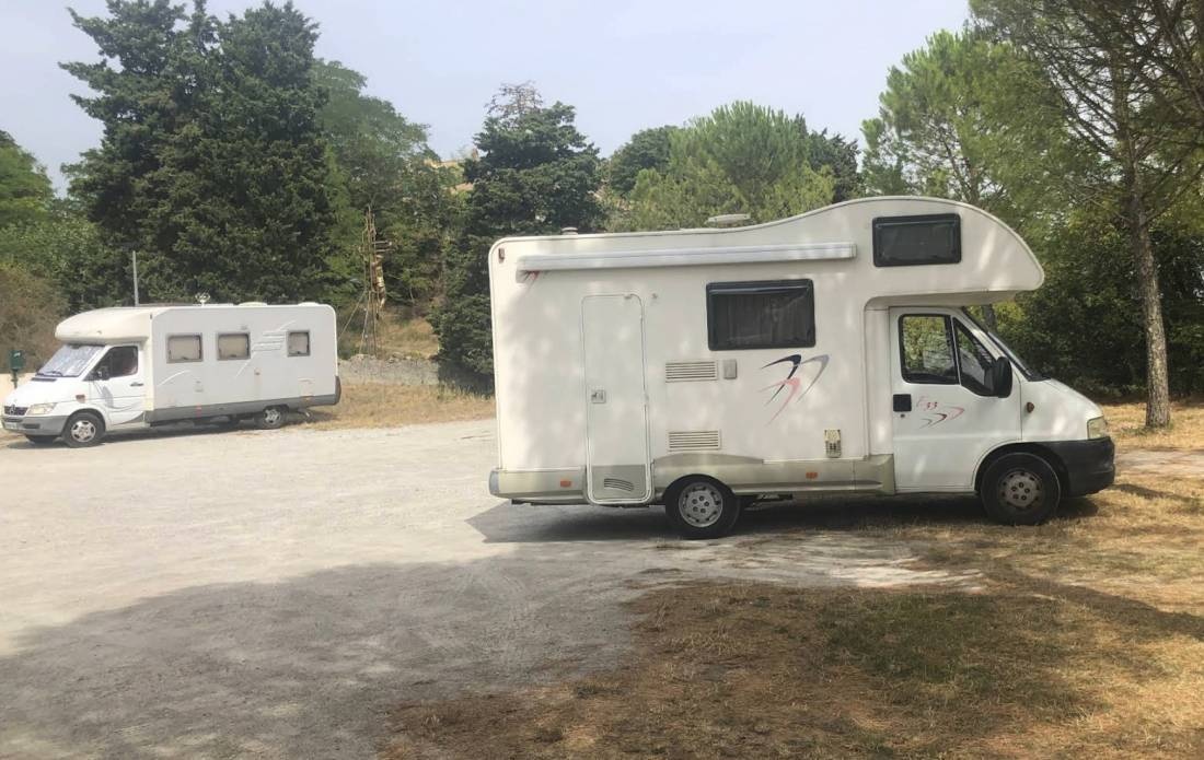 Stellplatz Fanjeaux — Camperplads in Fanjeaux