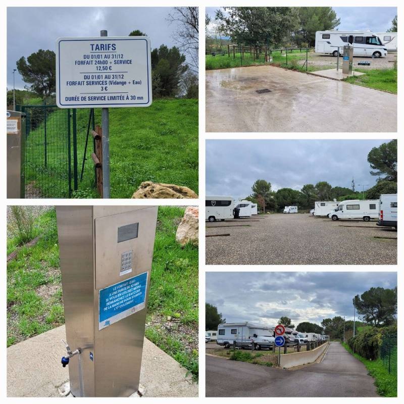 Stellplatz Gréasque — Campervan Site in Gréasque