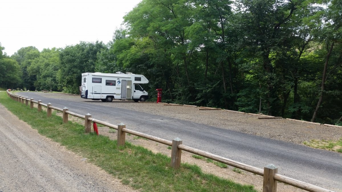 Stellplatz Champeix — Ställplats in Champeix