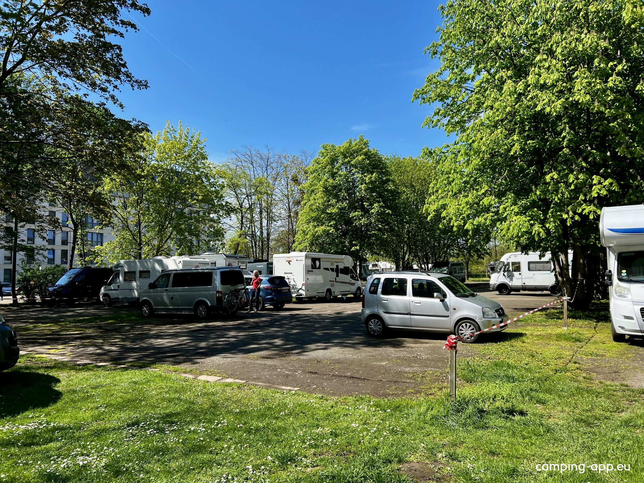 Sachsenplatz  Dresden — Camperplads in Dresden