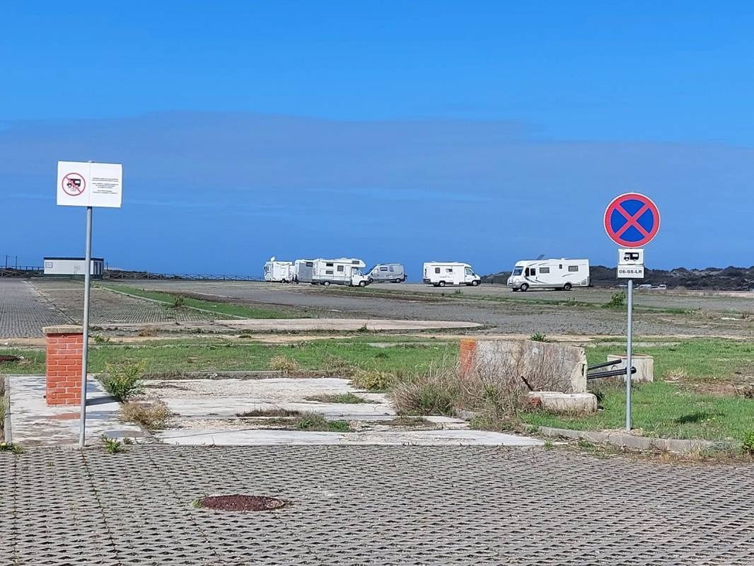 Parkplatz Vieira de Leiria — Overnight-parking in Vieira de Leiria