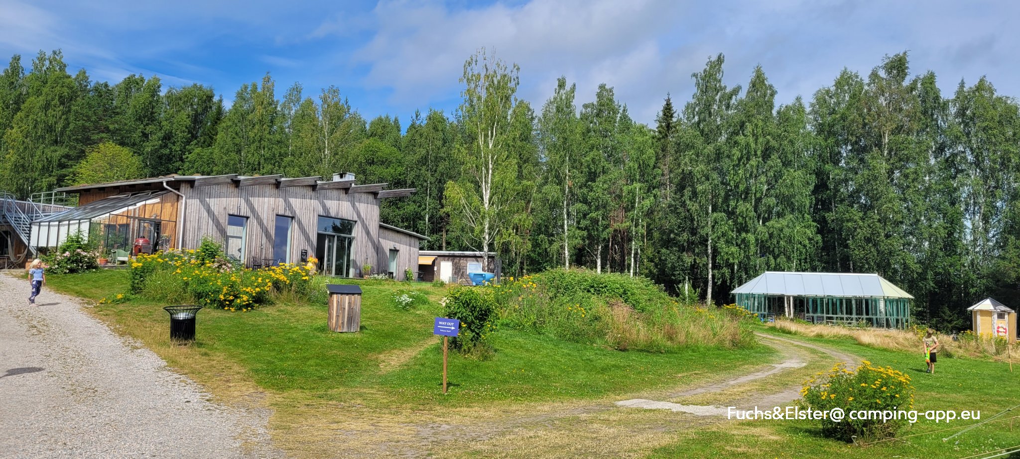 Sagaliden. En liten plats. — Camperplads in Nordanstigs kommun
