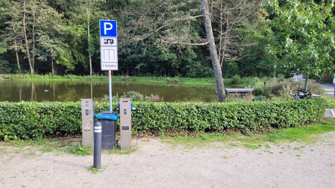 Stellplatz am Kahnteich Bilstein — Camperplaats in Lennestadt