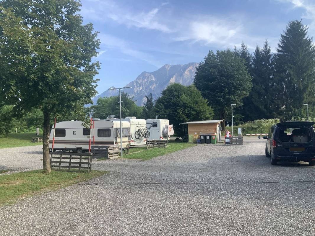 Rast-Stellplatz Arnoldstein — Aire camping car in Arnoldstein