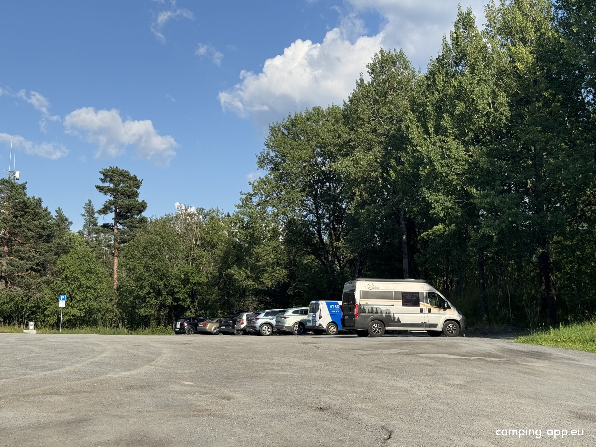Grefsenkollen Parkering — Estacionamento público in Oslo