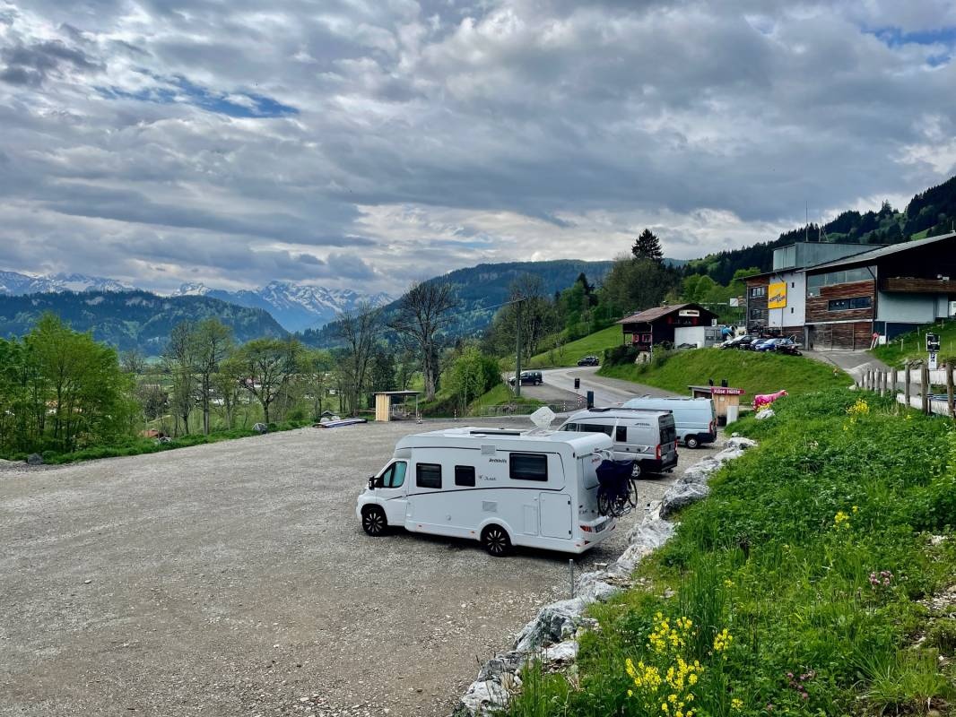 Talstation Hörnerbahn — Camperplaats in Bolsterlang