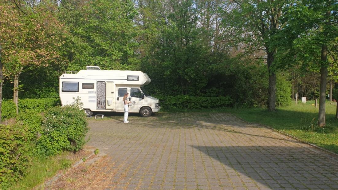 Am Bahnhof Bertsdorf — Camperplaats in Olbersdorf