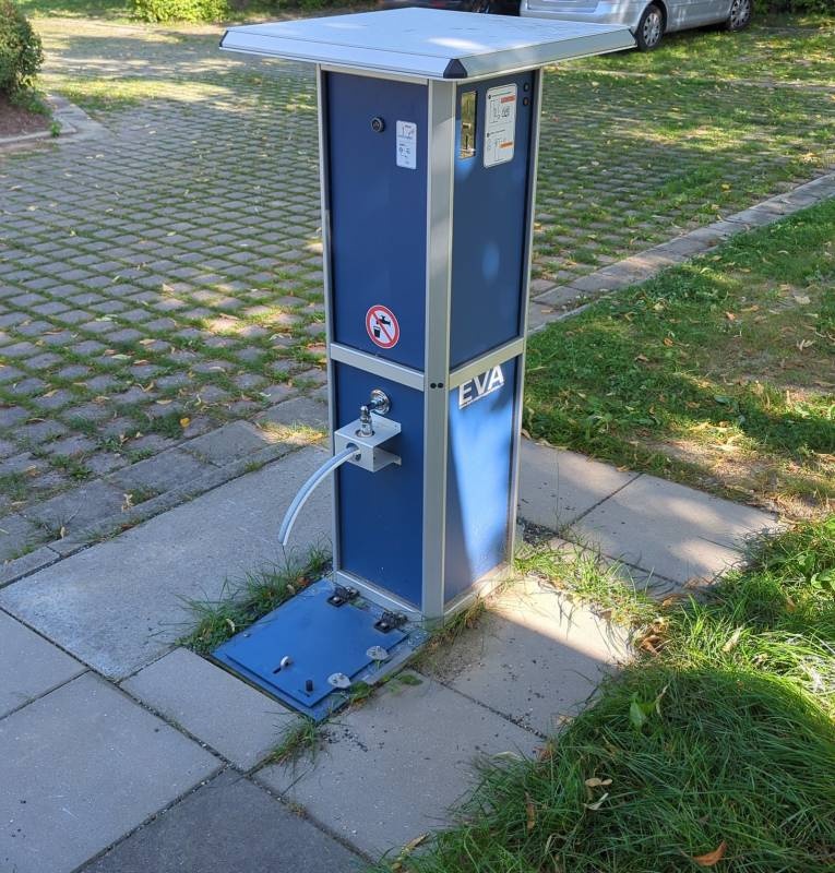 Am Bahnhof Bertsdorf — Sítio para autocaravanas in Olbersdorf