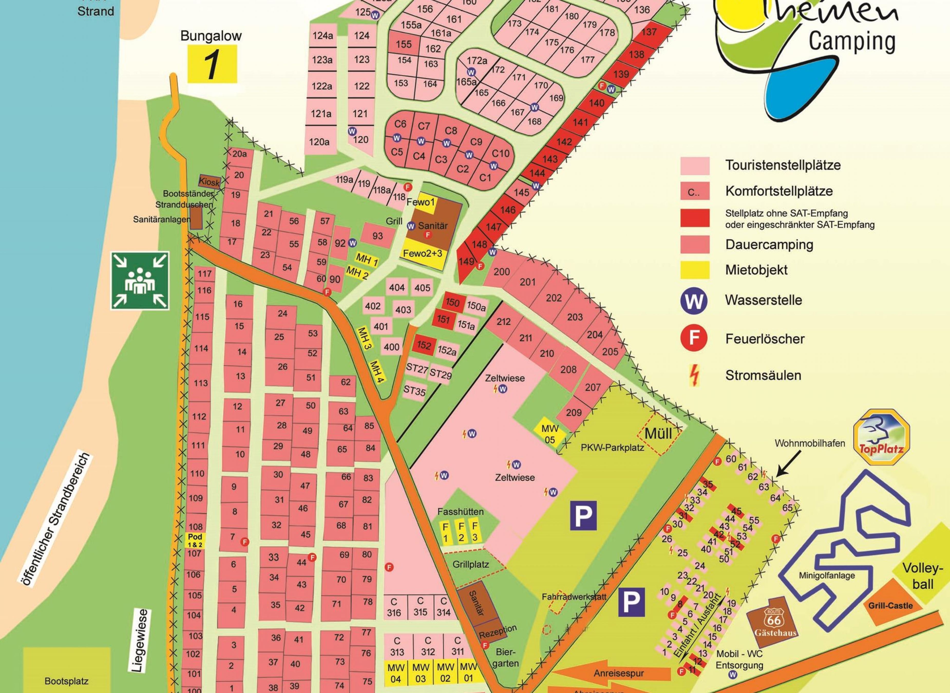 Themencamping Grünewalder Lauch — Kemping in Lauchhammer