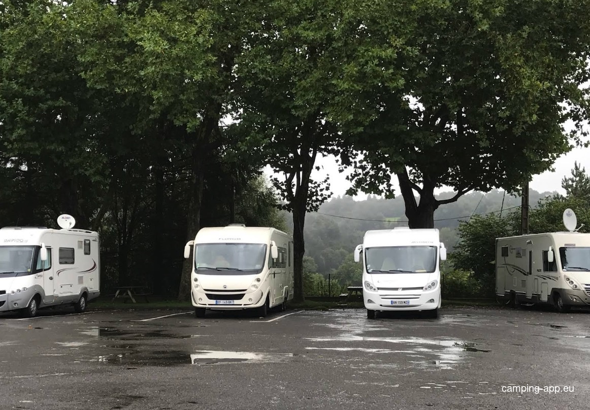 Stellplatz Mortain — Camperplaats in Mortain-Bocage