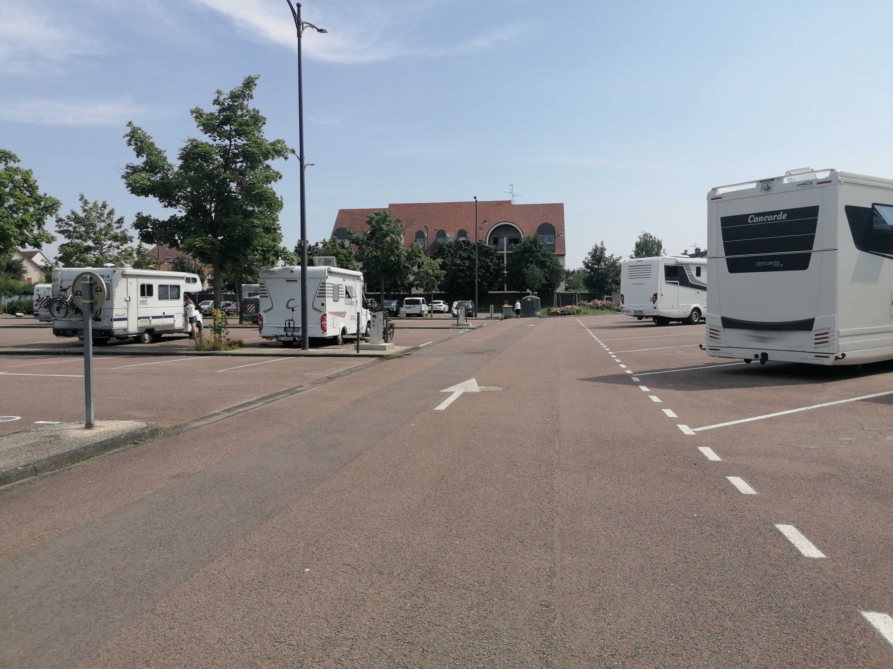 Stellplatz Beaune — Sítio para autocaravanas in Beaune