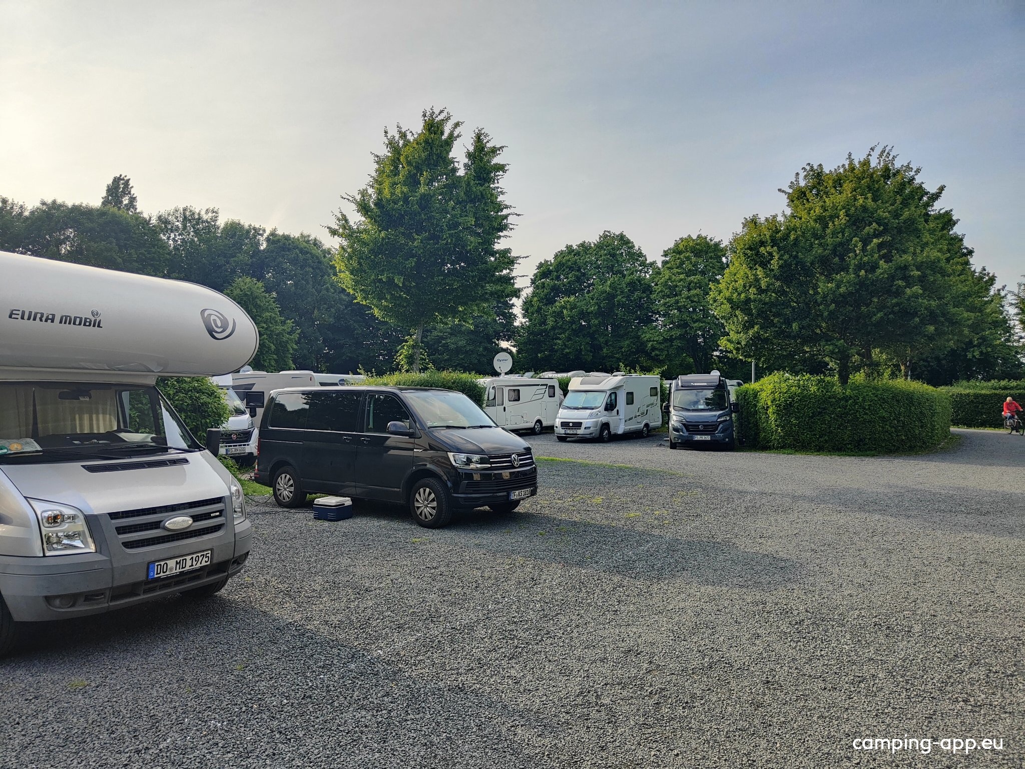 Stellplatz Bad Aachen — Campervan Site in Aachen-Beverau