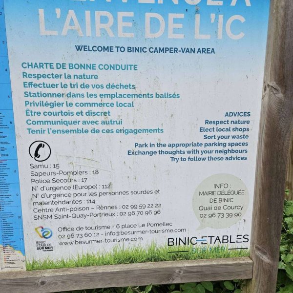 Stellplatz Binic-Étables-sur-Mer — Photo 2