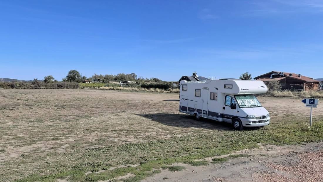 Stellplatz Montpeyroux — Sp. parking dla kamperów in Montpeyroux