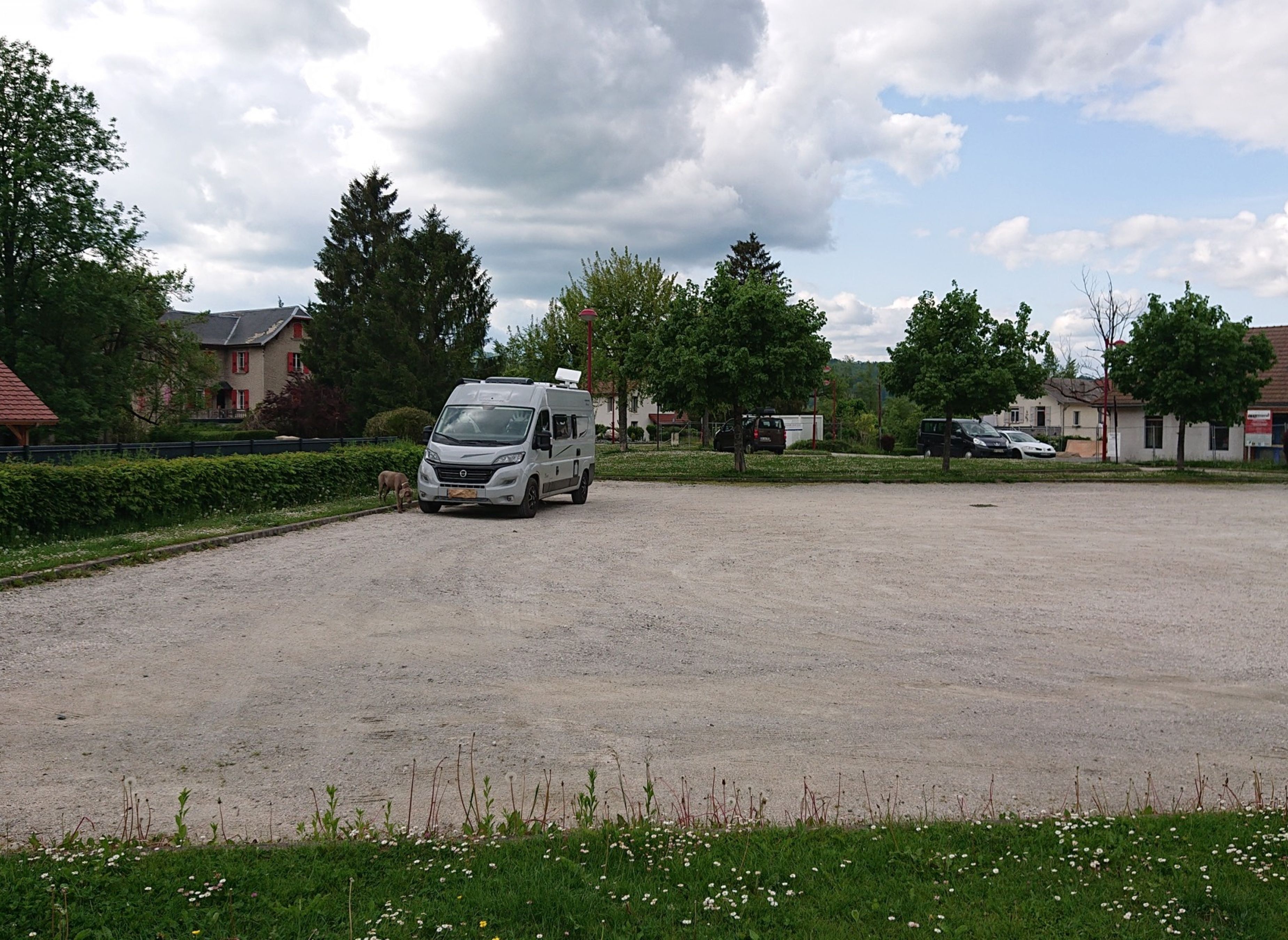 Stellplatz Saint-Laurent-du-Pont — Aire camping car in Saint-Laurent-du-Pont