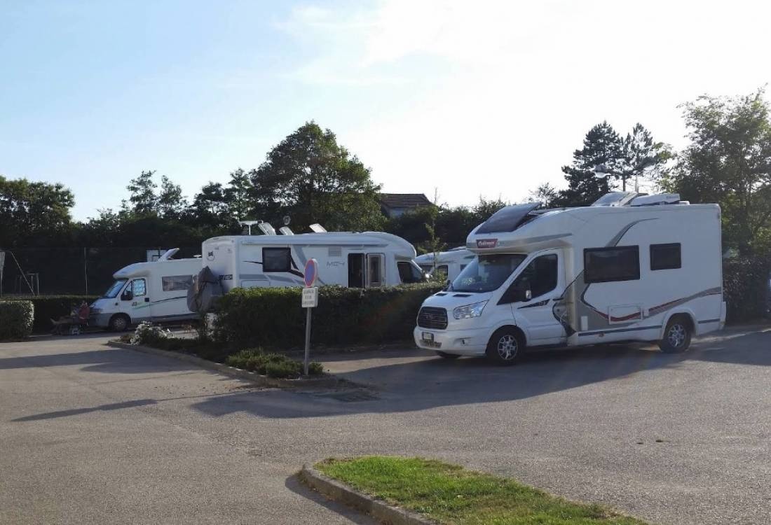 Stellplatz La Hauge — Camperplaats in La Hague